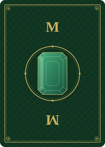 Emerald deck card back