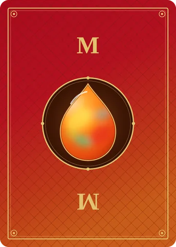 Fire Opal deck card back