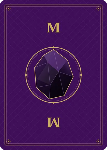 Obsidian deck card back